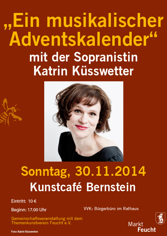 Poster 'Musikalischer Adventskalender'